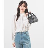 トップス ブラウス 長袖 | Honeys | 詳細画像7 