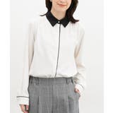 アイボリー | トップス ブラウス 長袖 | Honeys