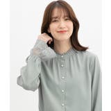 トップス ブラウス 長袖 | Honeys | 詳細画像10 