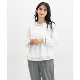 トップス ブラウス 長袖 | Honeys | 詳細画像10 