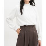 アイボリー | トップス ブラウス 長袖 | Honeys