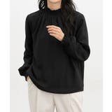 ブラック | トップス ブラウス 長袖 | Honeys