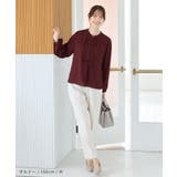 トップス ブラウス 長袖 | Honeys | 詳細画像9 