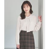 トップス ブラウス 長袖 | Honeys | 詳細画像9 