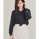 コン×アカ | トップス ブラウス 長袖 | Honeys