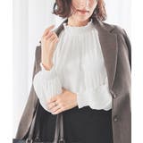 アイボリー | トップス ブラウス 長袖 | Honeys
