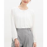 アイボリー | トップス ブラウス 長袖 | Honeys