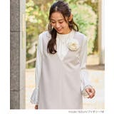 トップス ブラウス 長袖 | Honeys | 詳細画像3