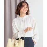 アイボリー | トップス ブラウス 長袖 | Honeys