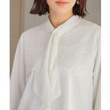 トップス ブラウス ボウタイブラウス | Honeys | 詳細画像15 