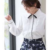 トップス ブラウス 長袖 | Honeys | 詳細画像3