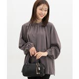 モカ | トップス ブラウス 長袖 | Honeys