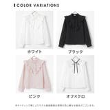 トップス ブラウス 長袖 | Honeys | 詳細画像37