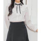 オフ×クロ | トップス ブラウス 長袖 | Honeys