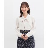 グレージュ | ブラウス トップス 長袖 | Honeys