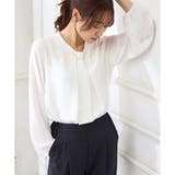 ホワイト | ブラウス レディース 長袖 | Honeys