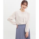 グレージュ | ブラウス レディース 長袖 | Honeys