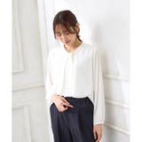 ブラウス レディース 長袖 | Honeys | 詳細画像2