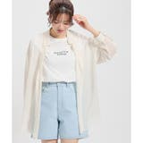 アイボリー | シャツ ブラウス 長袖 | Honeys