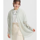 オリーブ | シャツ ブラウス 長袖 | Honeys