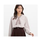 トップス ブラウス 長袖 | Honeys | 詳細画像12 