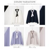 トップス ブラウス 長袖 | Honeys | 詳細画像17 