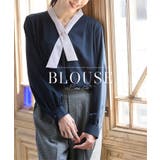 トップス ブラウス 長袖 | Honeys | 詳細画像3 