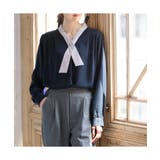 トップス ブラウス 長袖 | Honeys | 詳細画像4 