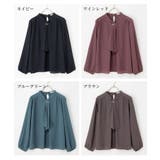 トップス ブラウス 長袖 | Honeys | 詳細画像17 