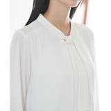 アイボリー | トップス ブラウス 長袖 | Honeys