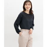 トップス ブラウス 長袖 | Honeys | 詳細画像8 