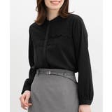 ブラック | トップス ブラウス 長袖 | Honeys