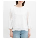 トップス ブラウス オフィス | Honeys | 詳細画像7 