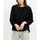 ブラック | トップス ブラウス オフィス | Honeys