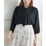 ネイビー | トップス ブラウス 大きいサイズ | Honeys