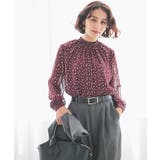 ボルドーＭｉｘ | トップス ブラウス 長袖 | Honeys