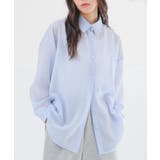 ブルーストライプ | トップス シャツ ブラウス | Honeys