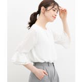トップス ブラウス 大きいサイズ | Honeys | 詳細画像5