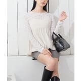 トップス ブラウス ノースリーブ | Honeys | 詳細画像4