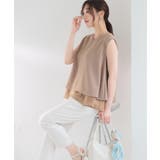 トップス ブラウス ノースリーブ | Honeys | 詳細画像9