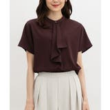 ブラウン | トップス ブラウス ノースリーブ | Honeys