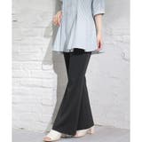 ブラック | 【ハニーズ】ボトムス パンツ フレアパンツ | Honeys