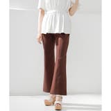 ブラウン | 【ハニーズ】ボトムス パンツ フレアパンツ | Honeys