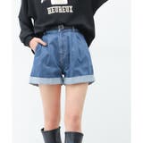 ブルー | パンツ ショートパンツ デニム | Honeys