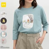 トップス Tシャツ ７分袖Tシャツ | Honeys | 詳細画像1 