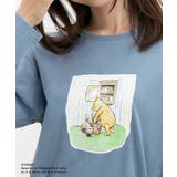 ブルー | トップス Tシャツ ロンT | Honeys