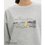 杢グレー | トップス スウェット 長袖 | Honeys
