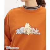 オレンジ | トップス スウェット 長袖 | Honeys