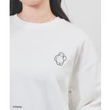 ホワイト | トップス スウェット 長袖 | Honeys