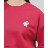 レッド | トップス スウェット 長袖 | Honeys